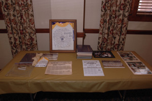 Memorabilia from our high school days.