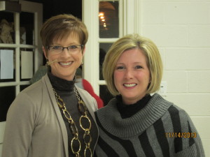 Prior to the event, I asked Angie, the event coordinator, for a picture of the two of us. She was a dream to work with.