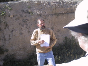 Hillel teaching our group