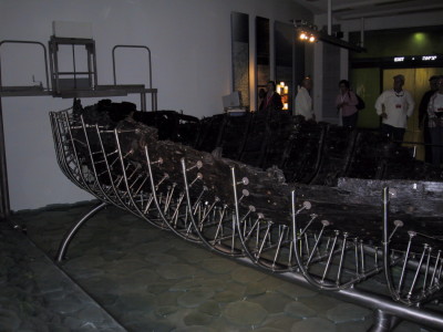 An ancient fishing boat, similar to the ones the disciples would have used, was excavated from the Sea of Galilee. 