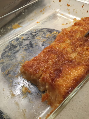 Cheesy Apple Cobbler