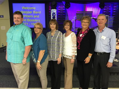 The organizing team for the reunion. The Culpeppers are the couple on the right next to me. 