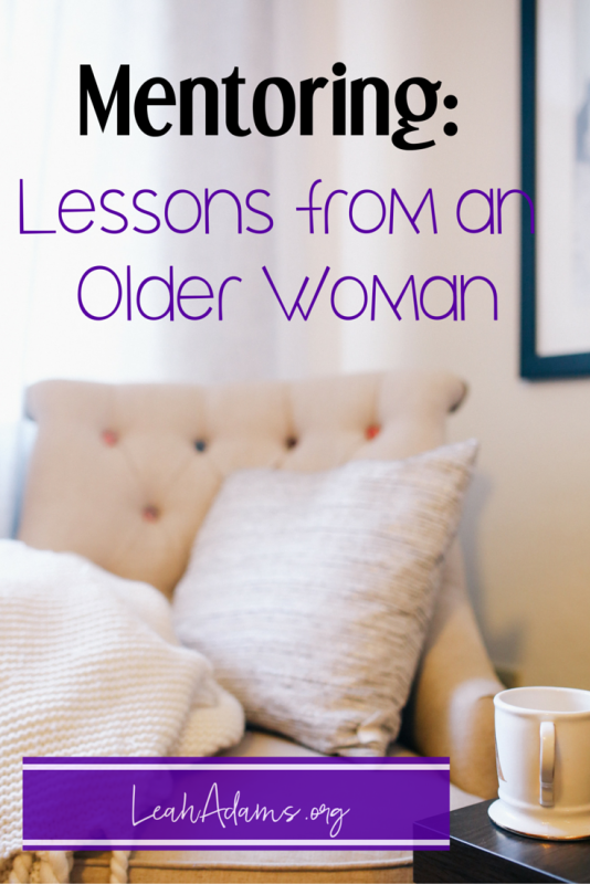 Mentoring: Lessons from an Older Woman