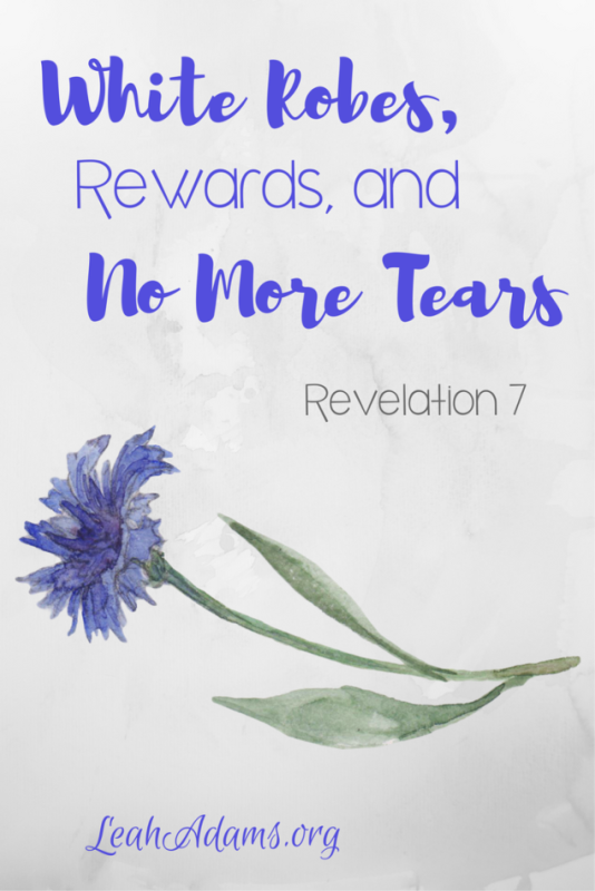 White Robes Rewards and No More Tears Revelation 7