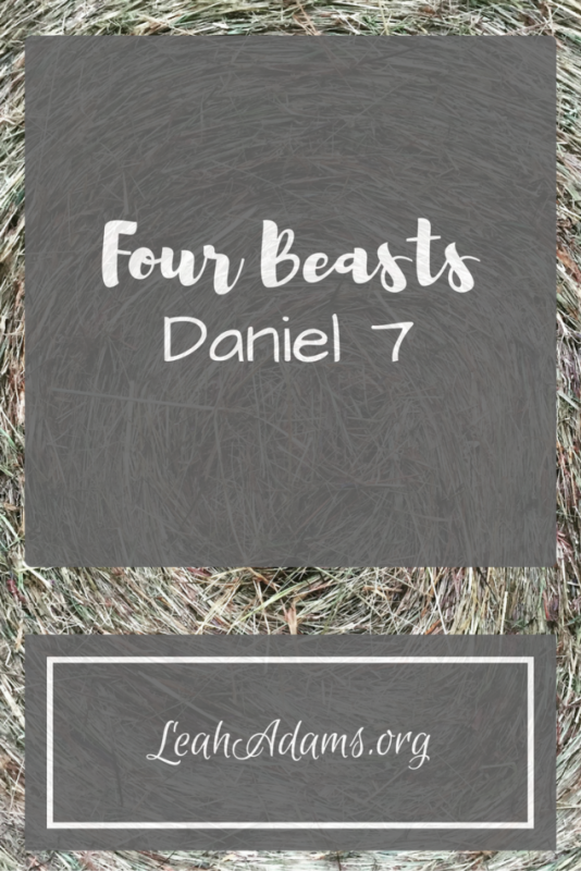The Four Beasts of Daniel 7