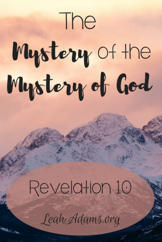 The Mystery of God