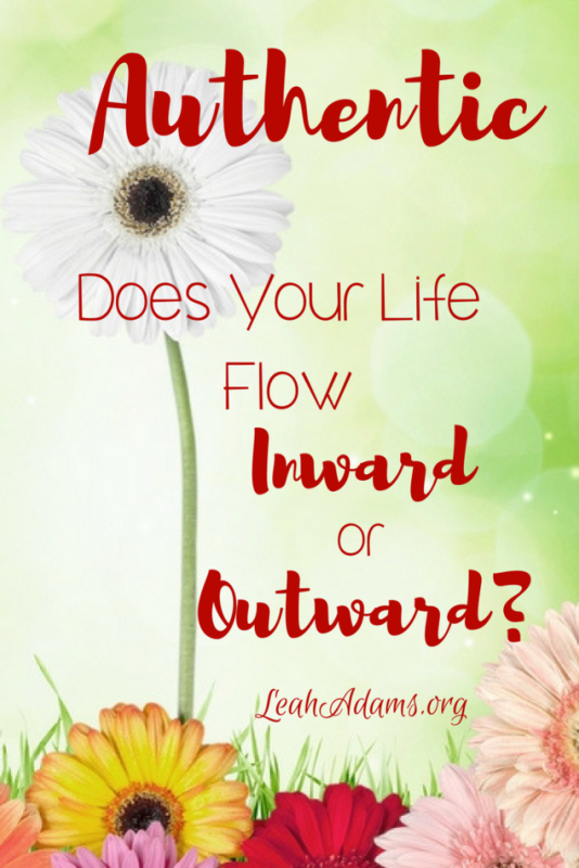 Does Your Life Flow Inward or Outward