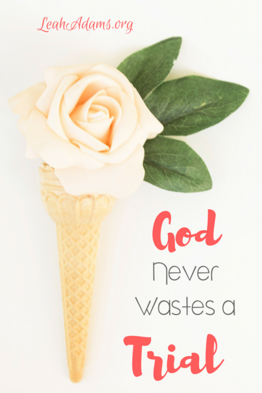 God Never Wastes a Trial