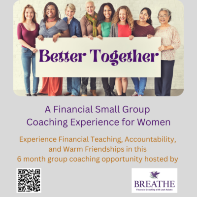 Financial Group Coaching for Women, Fresh Start in 2023, Financial Peace University and So Much More